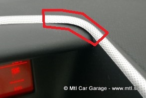 Peugeot 207 odstopanje plastike