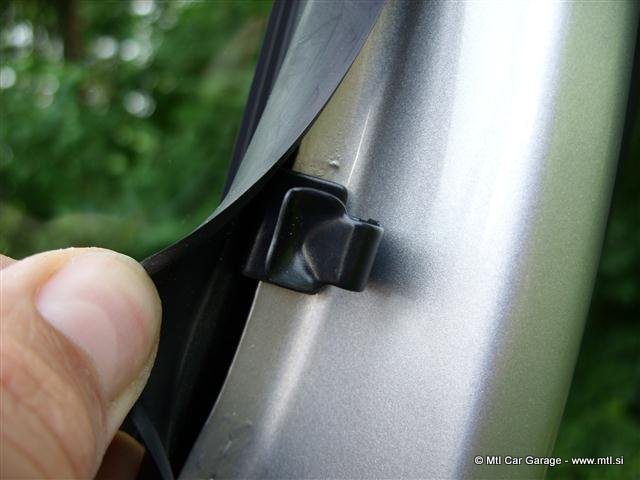 Montaza zatica za sencnik